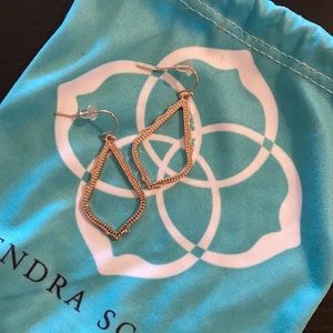 Rose Gold Kendra Scott Sophia Drop Earrings